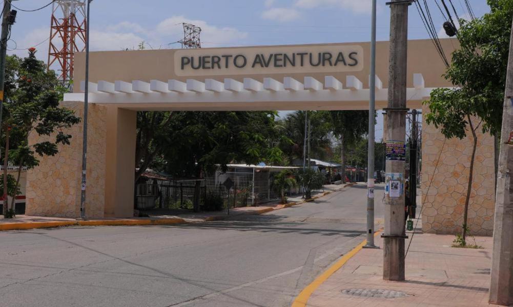 Puerto Aventuras, Departamento A Unos Pasos De La Playa Apartment Luaran gambar