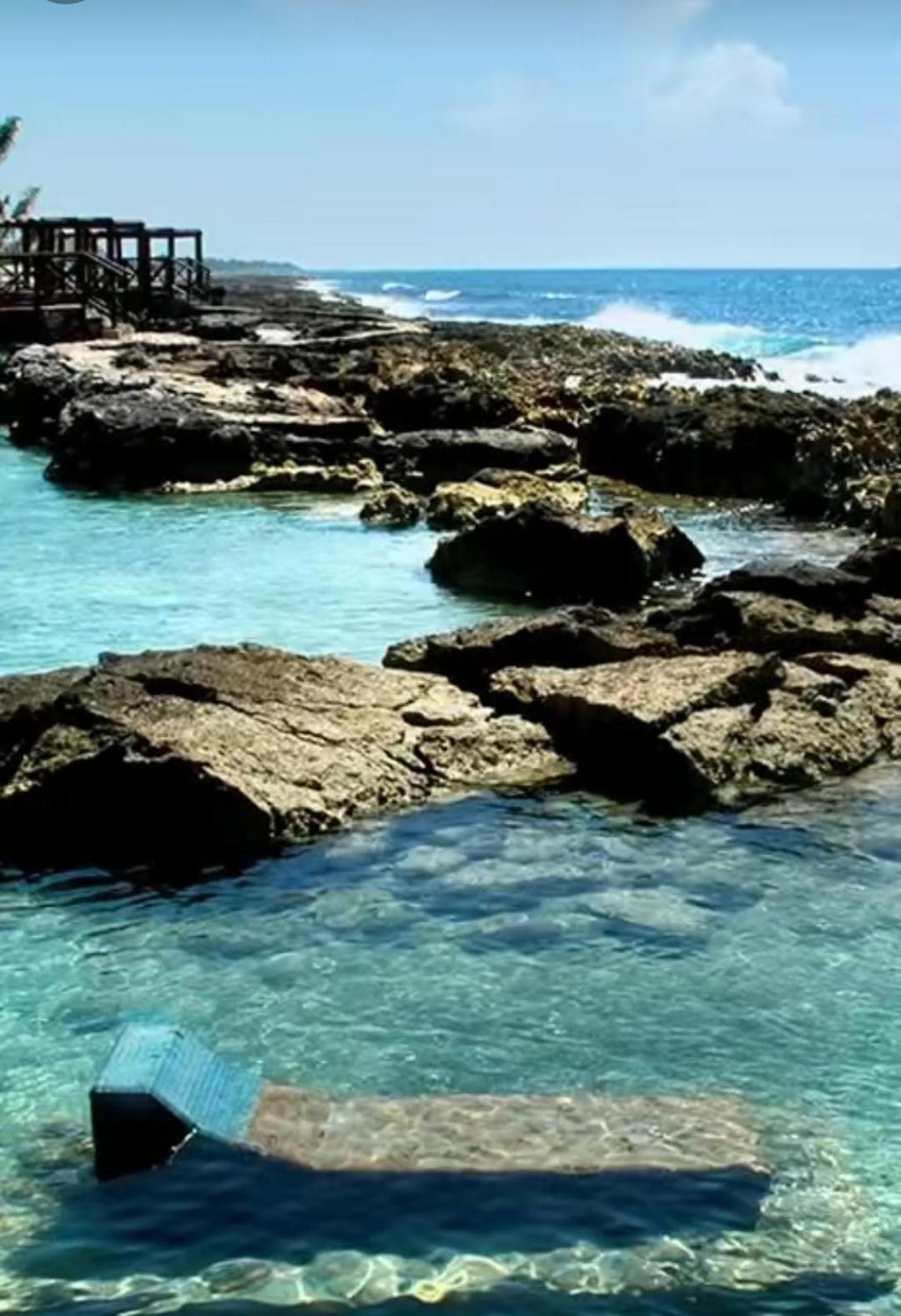 Puerto Aventuras, Departamento A Unos Pasos De La Playa Apartment Luaran gambar